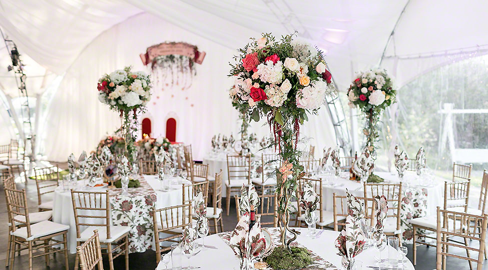 All about wedding tent rentals